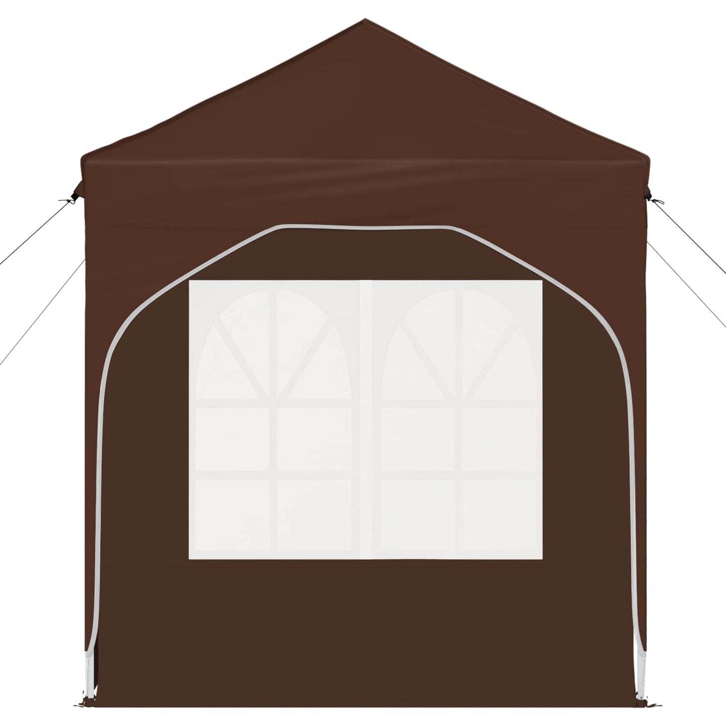 Pop-up Festtelt 192 x 192 x 245 cm Brun