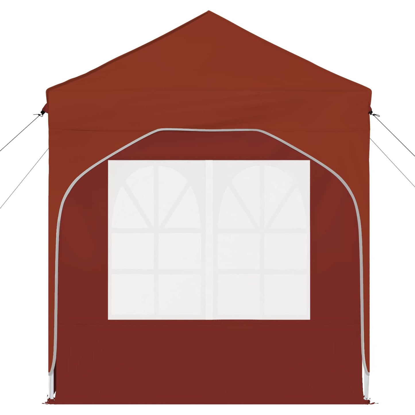 Pop-up Festtelt 192 x 192 x 245 cm Terrakotta