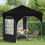 Pop-up Festtelt 192 x 192 x 245 cm Sort