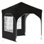 Pop-up Festtelt 192 x 192 x 245 cm Sort