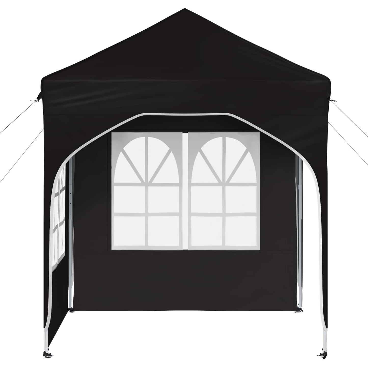 Pop-up Festtelt 192 x 192 x 245 cm Sort