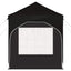 Pop-up Festtelt 192 x 192 x 245 cm Sort