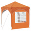 Pop-up Festtelt 192 x 192 x 245 cm Orange