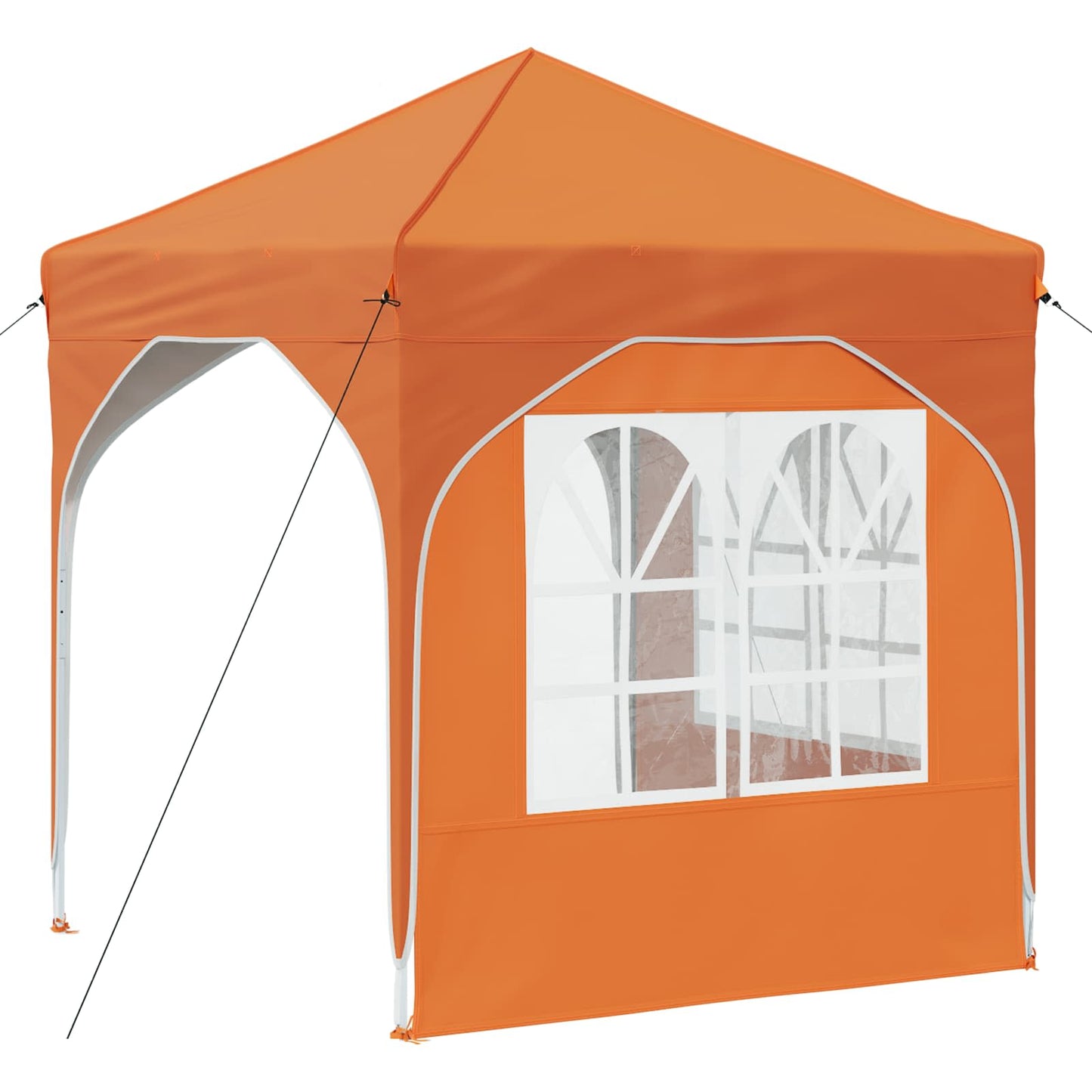 Pop-up Festtelt 192 x 192 x 245 cm Orange