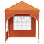 Pop-up Festtelt 192 x 192 x 245 cm Orange