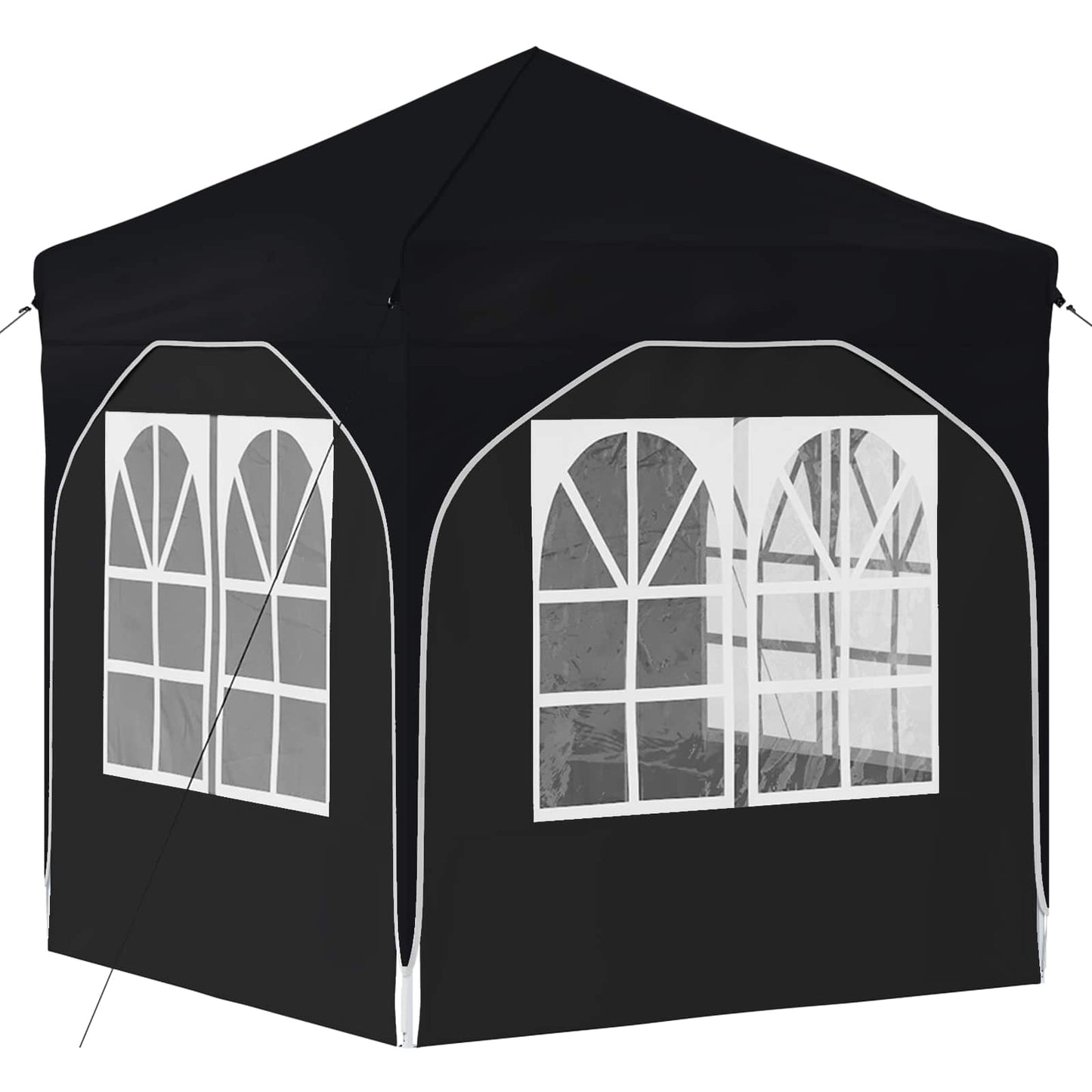 Pop-up Festtelt 192 x 192 x 245 cm Antracit