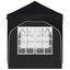 Pop-up Festtelt 192 x 192 x 245 cm Antracit