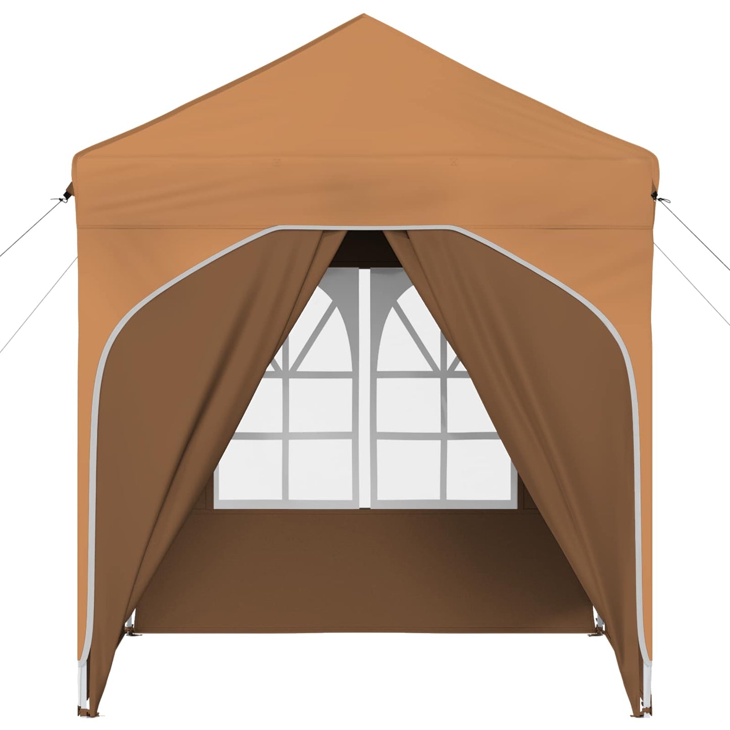 Pop-up Festtelt 192 x 192 x 245 cm Beige