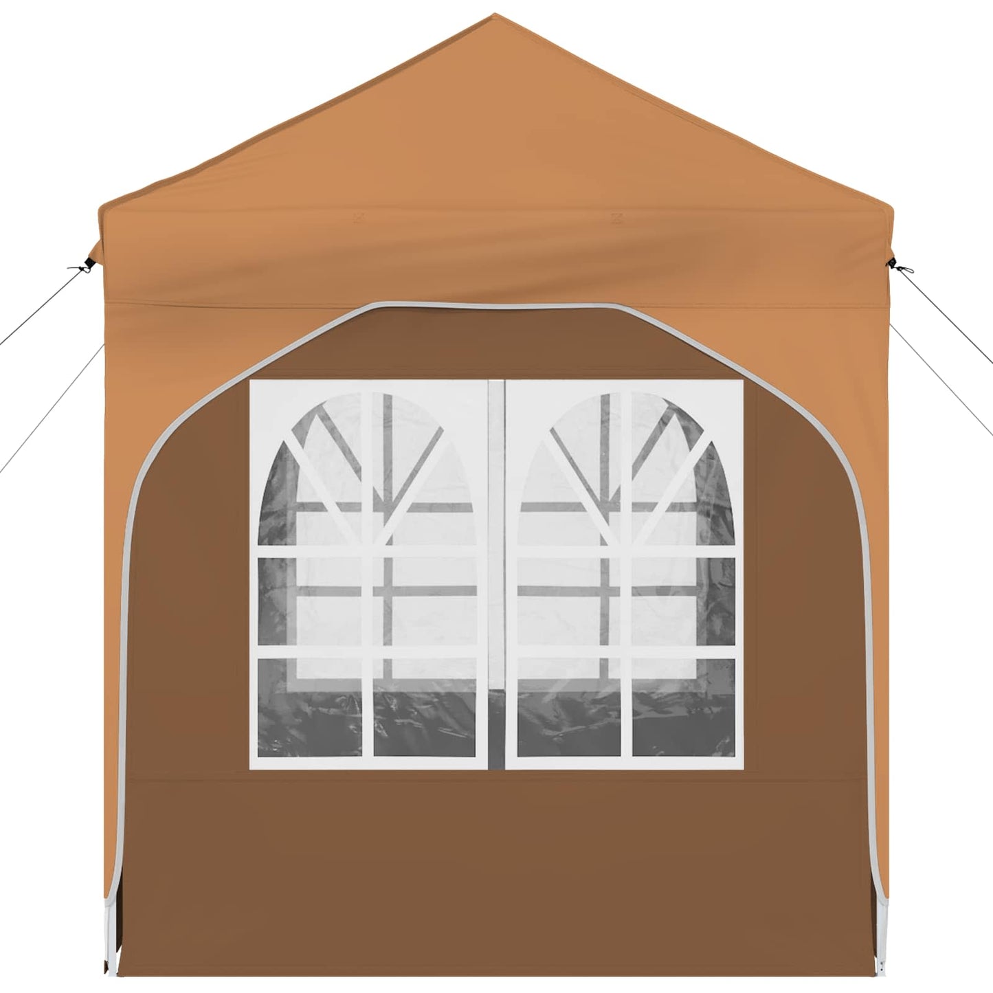 Pop-up Festtelt 192 x 192 x 245 cm Beige