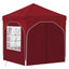 Pop-up Festtelt 192 x 192 x 245 cm Bordeaux