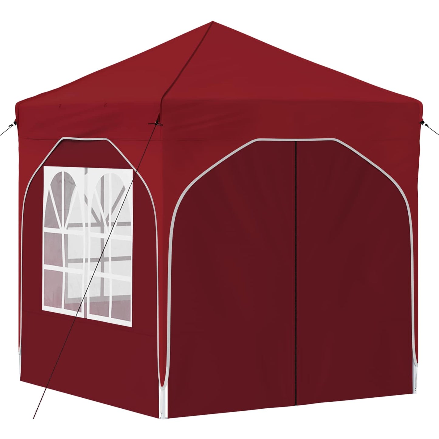 Pop-up Festtelt 192 x 192 x 245 cm Bordeaux