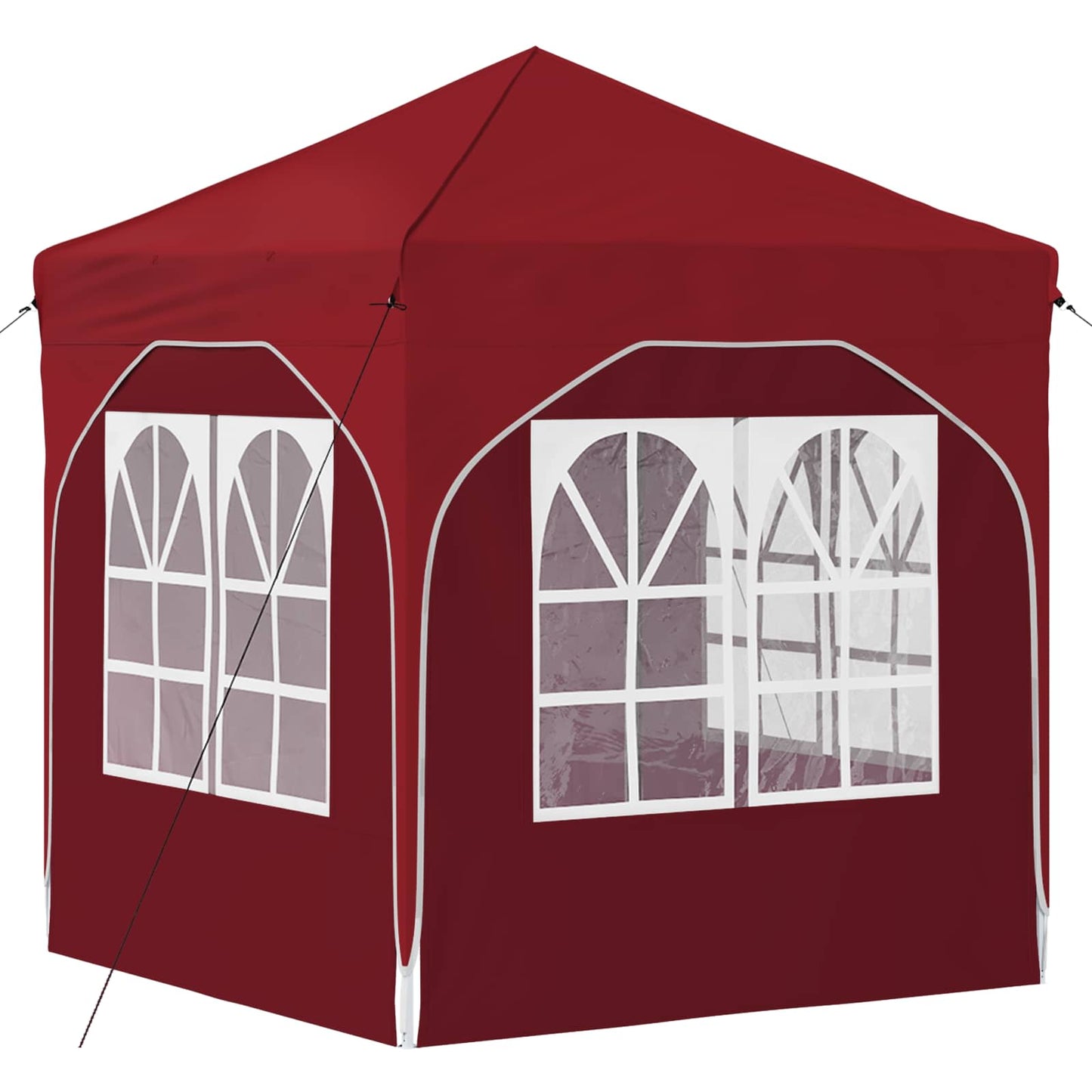 Pop-up Festtelt 192 x 192 x 245 cm Bordeaux