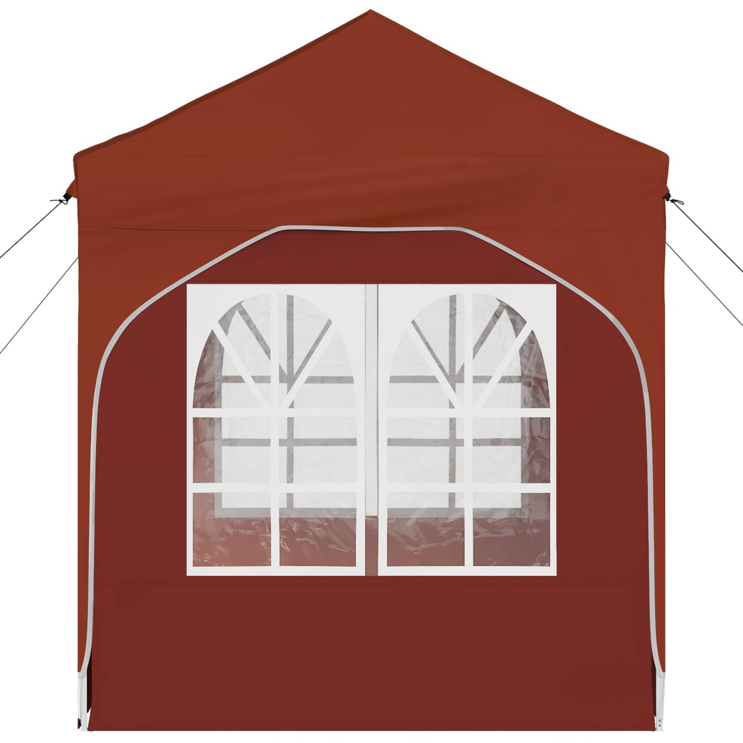 Pop-up Festtelt 192 x 192 x 245 cm Terrakotta