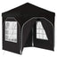 Pop-up Festtelt 192 x 192 x 245 cm Sort