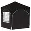 Pop-up Festtelt 192 x 192 x 245 cm Sort