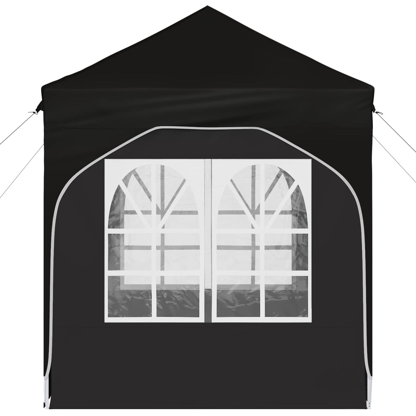 Pop-up Festtelt 192 x 192 x 245 cm Sort