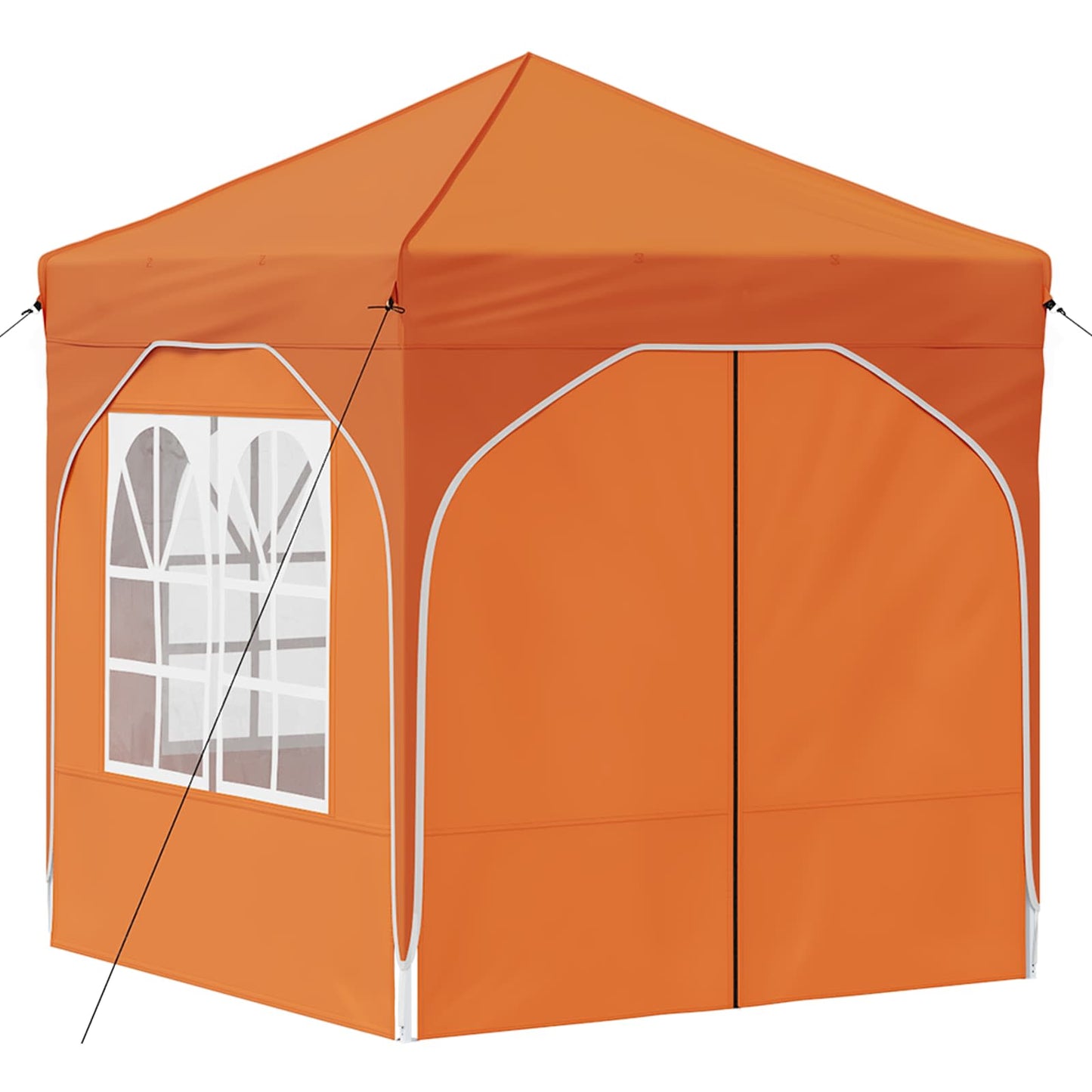 Pop-up Festtelt 192 x 192 x 245 cm Orange