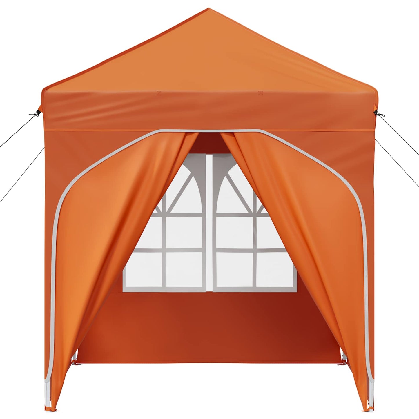 Pop-up Festtelt 192 x 192 x 245 cm Orange