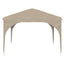 Pop-up Festtelt 290 x 290 x 245 cm Cremefarvet