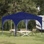 Pop-up Festtelt 290 x 290 x 245 cm Blå
