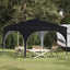 Pop-up Festtelt 290 x 290 x 245 cm Antracit