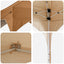 Pop-up Festtelt 290 x 290 x 245 cm Beige