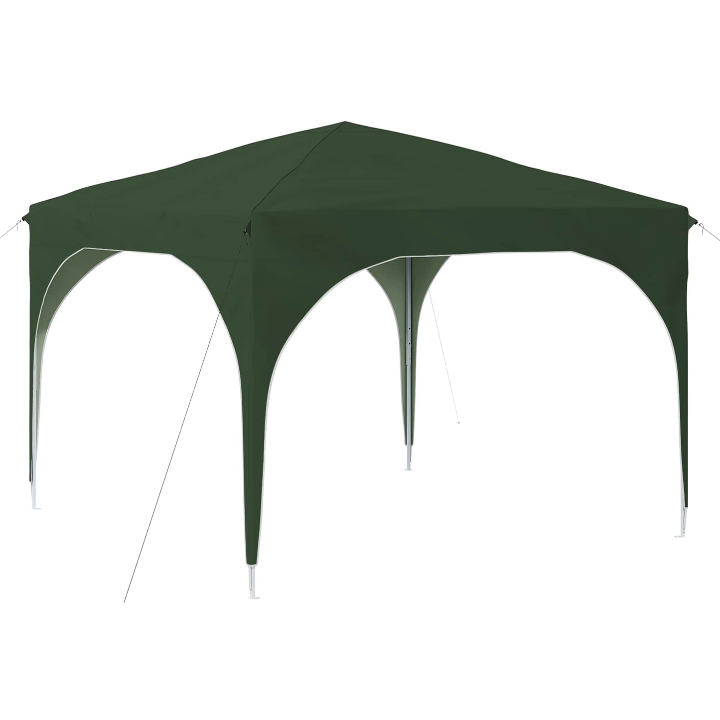 Pop-up Festtelt 290 x 290 x 245 cm Grøn