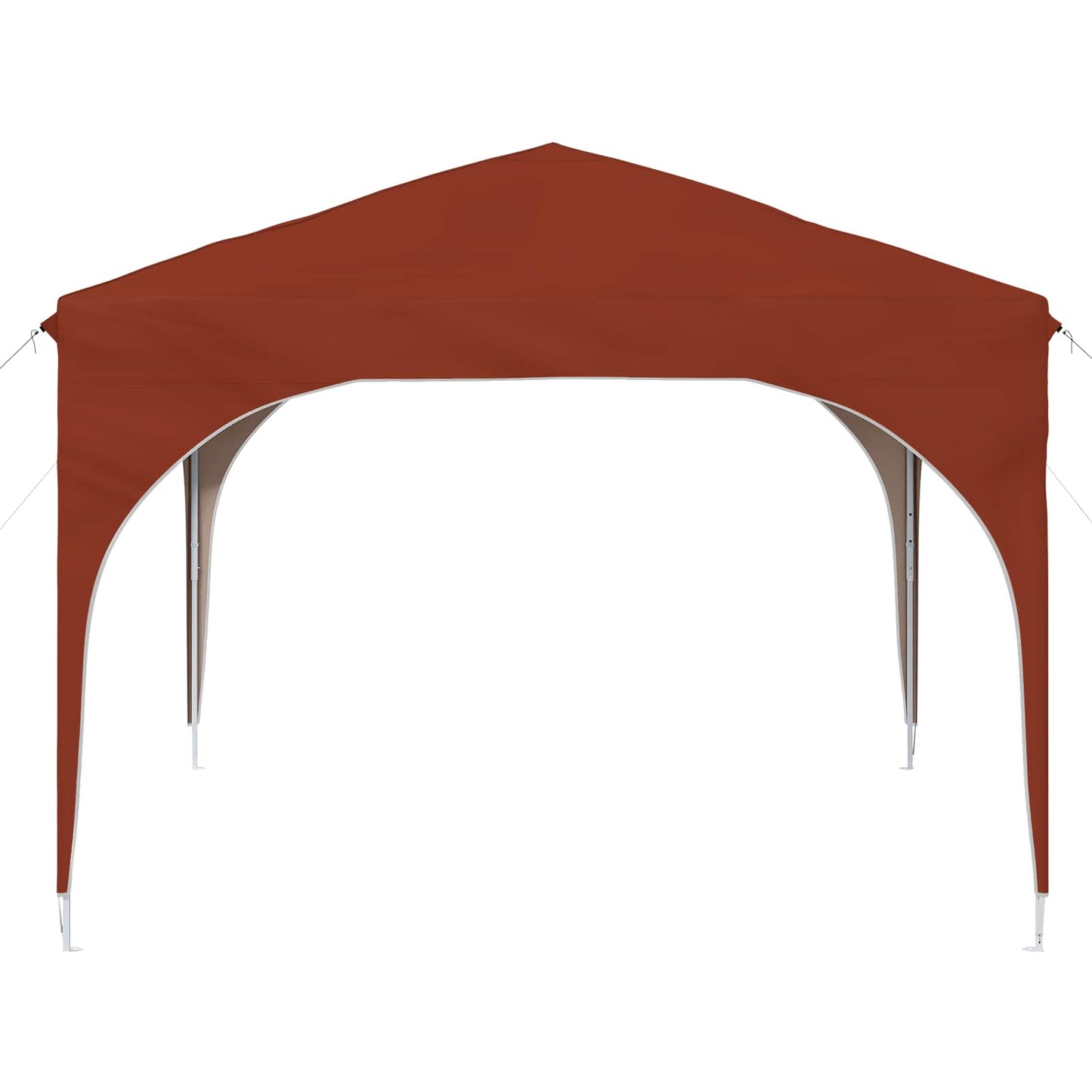 Pop-up Festtelt 290 x 290 x 245 cm Terrakotta