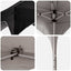 Pop-up Festtelt 290 x 290 x 245 cm Sort