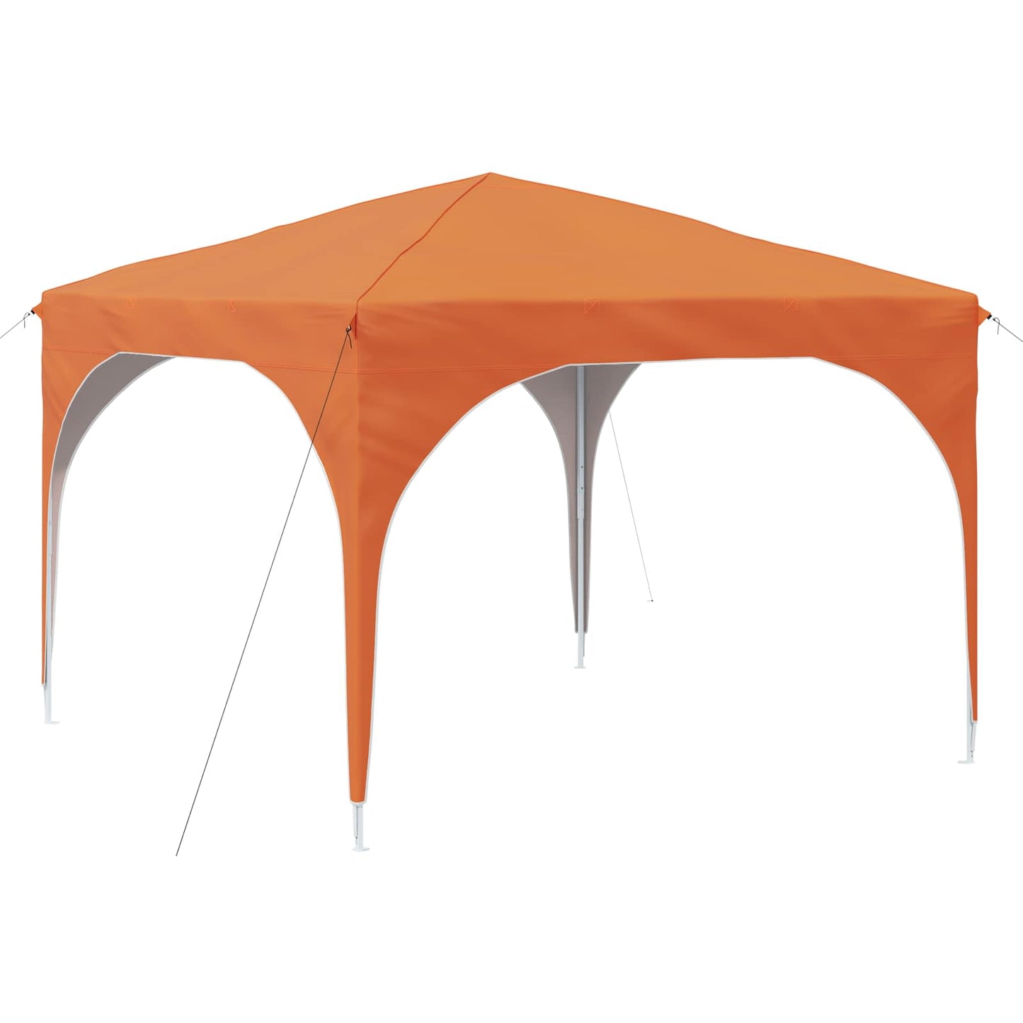 Pop-up Festtelt 290 x 290 x 245 cm Orange