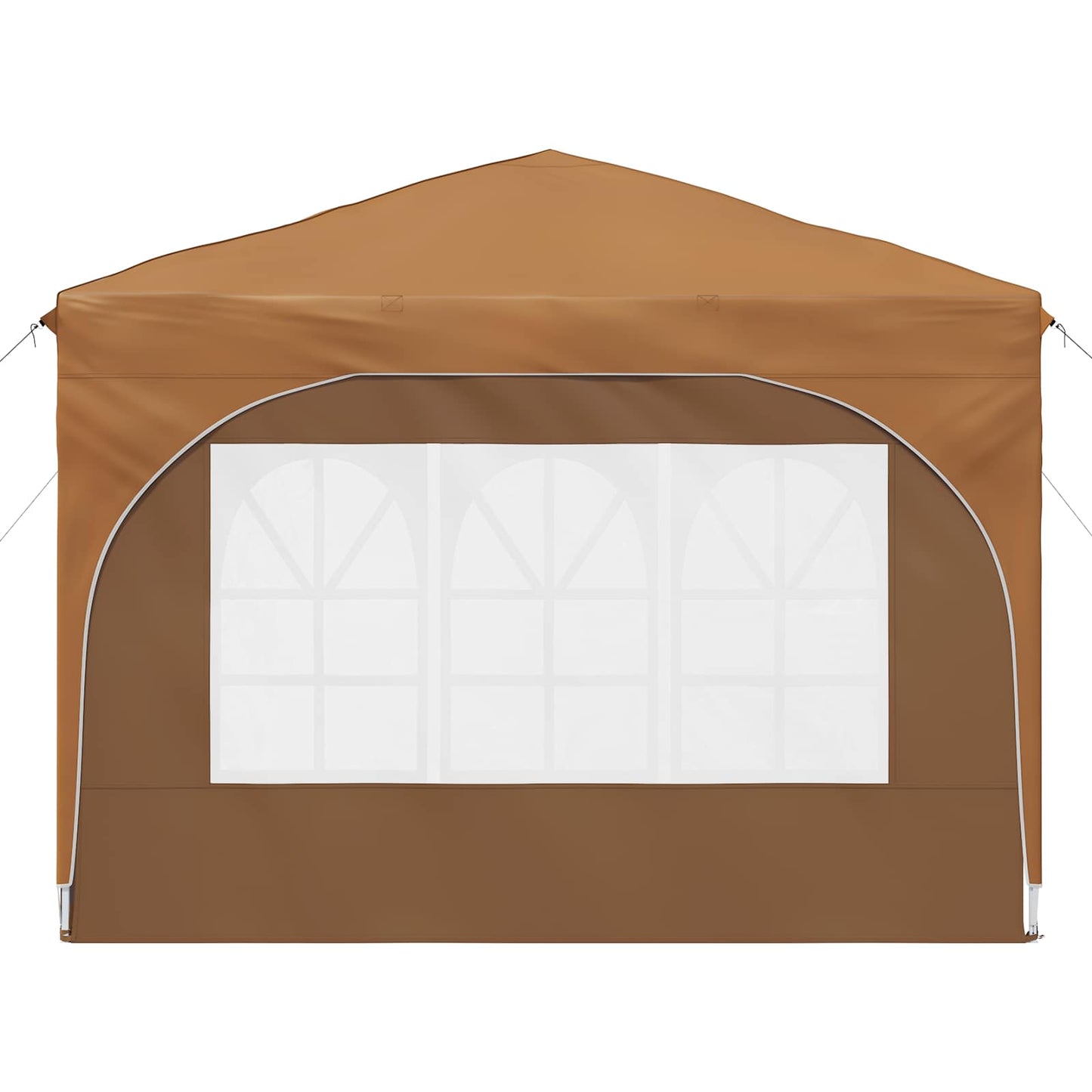 Pop-up Festtelt 290 x 290 x 245 cm Beige