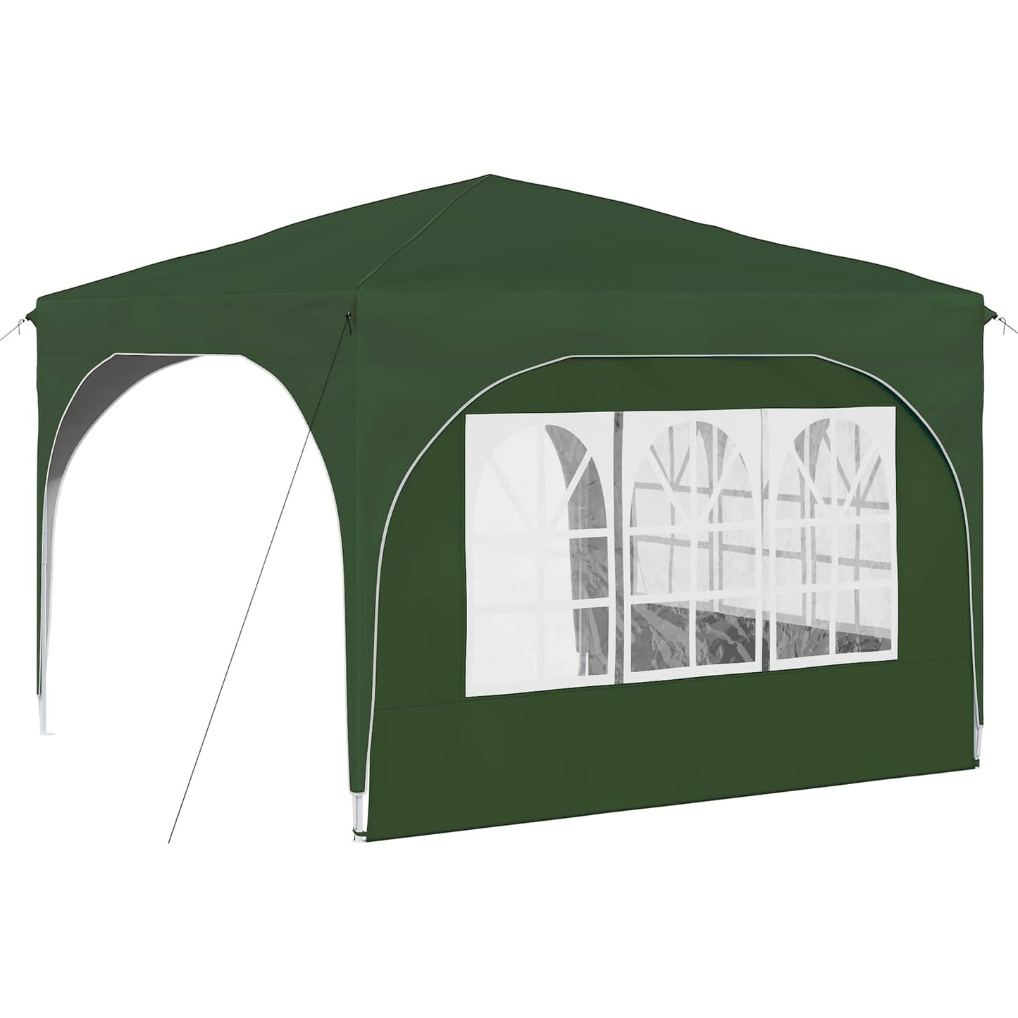 Pop-up Festtelt 290 x 290 x 245 cm Grøn