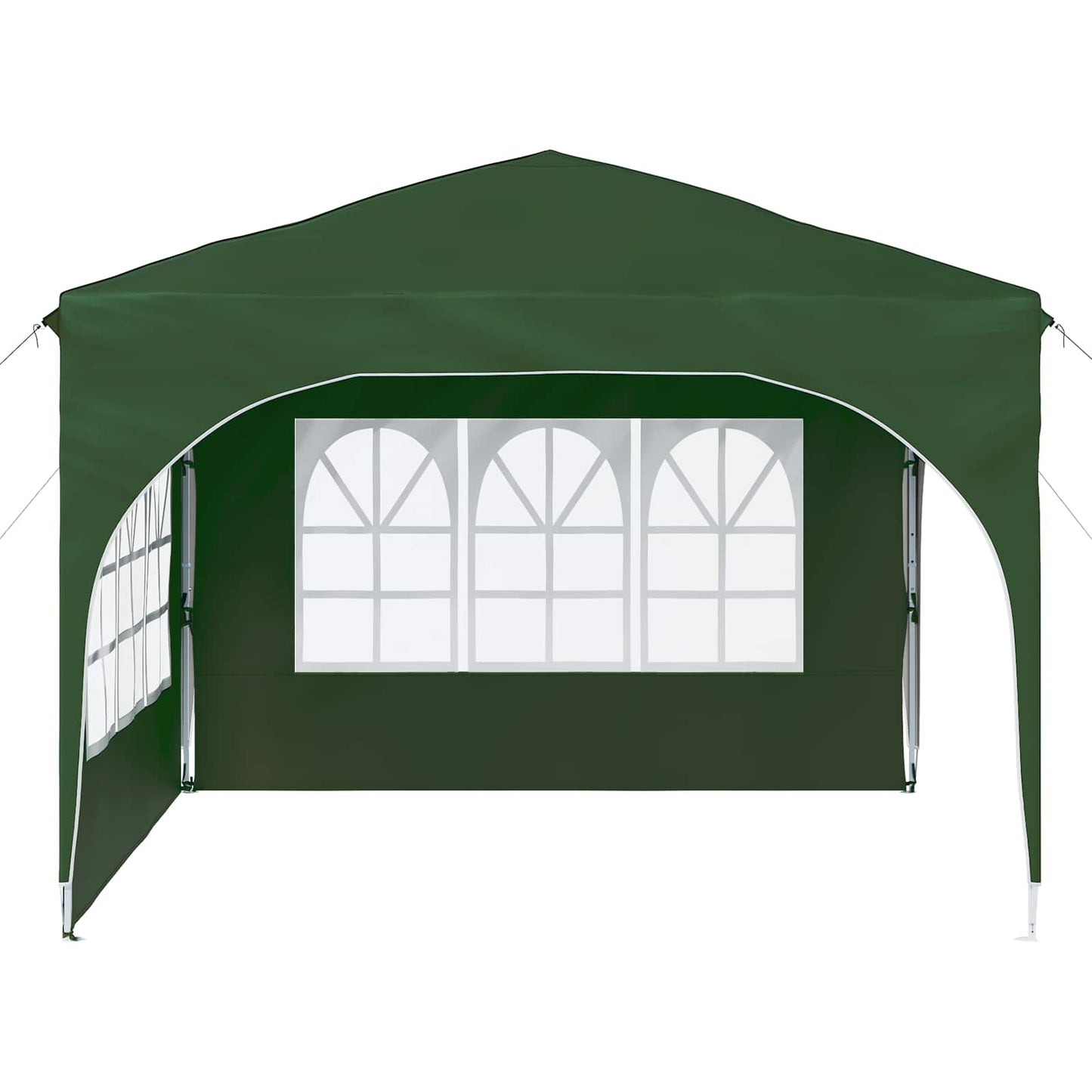 Pop-up Festtelt 290 x 290 x 245 cm Grøn
