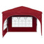 Pop-up Festtelt 290 x 290 x 245 cm Bordeaux
