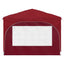Pop-up Festtelt 290 x 290 x 245 cm Bordeaux
