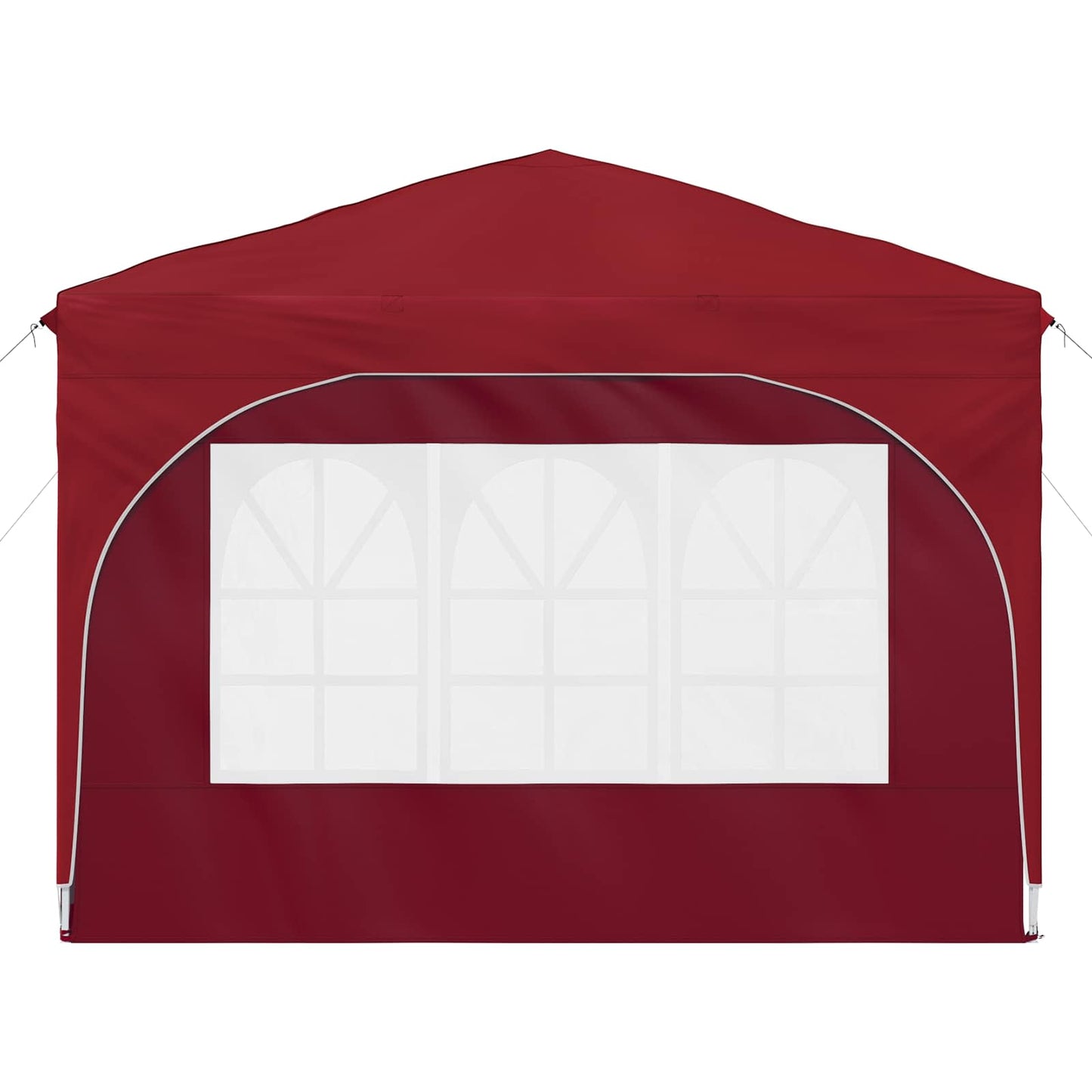 Pop-up Festtelt 290 x 290 x 245 cm Bordeaux