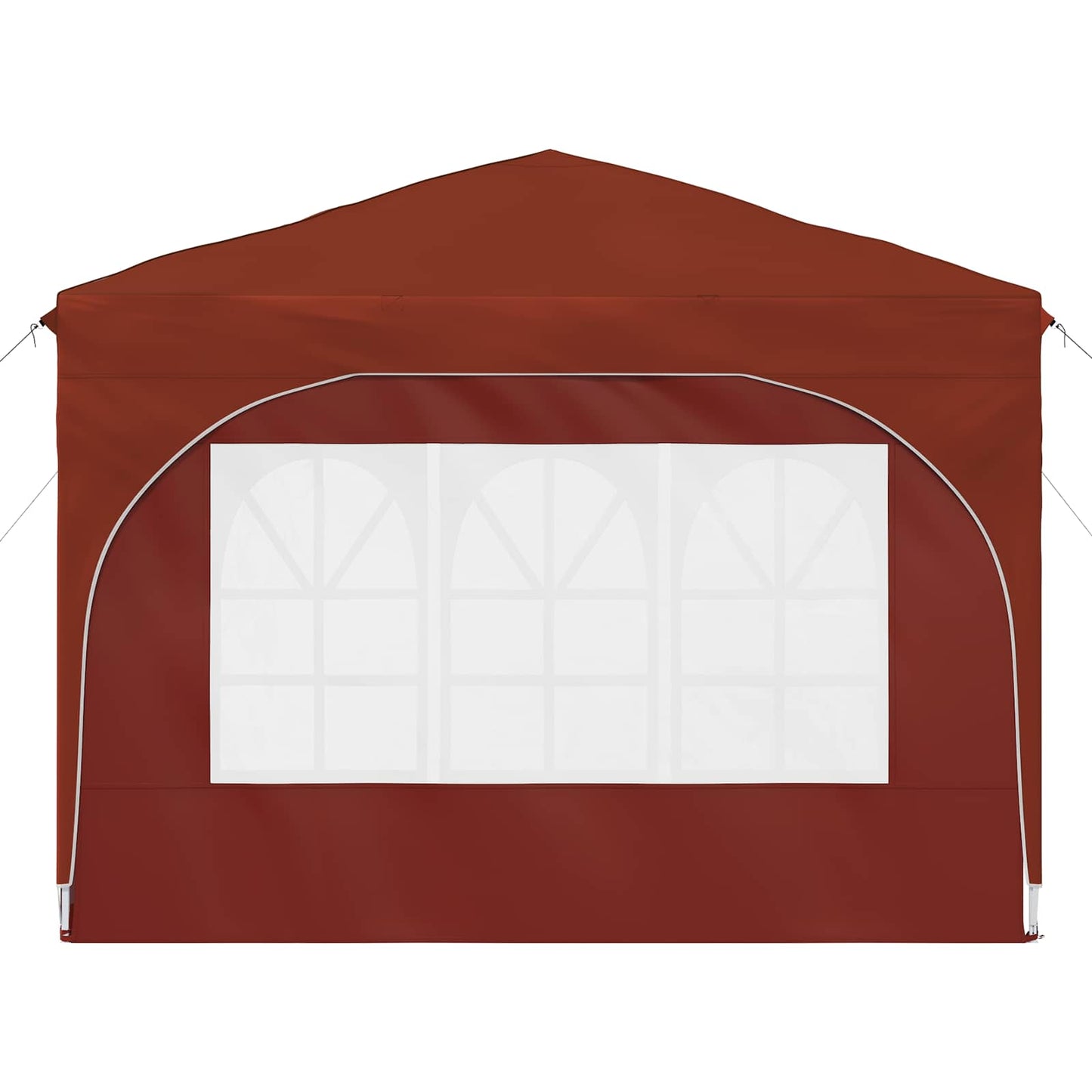 Pop-up Festtelt 290 x 290 x 245 cm Terrakotta
