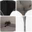 Pop-up Festtelt 290 x 290 x 245 cm Sort