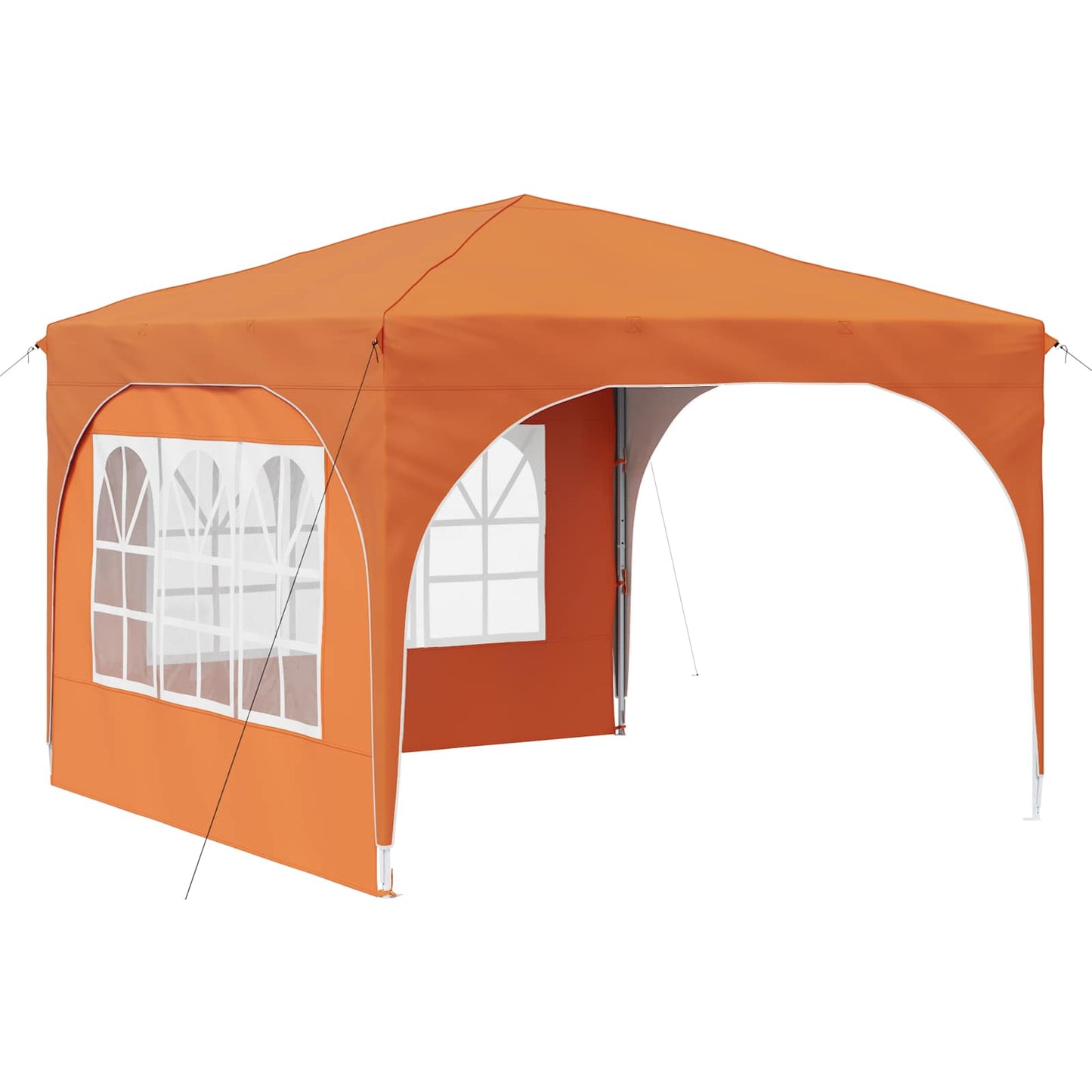 Pop-up Festtelt 290 x 290 x 245 cm Orange