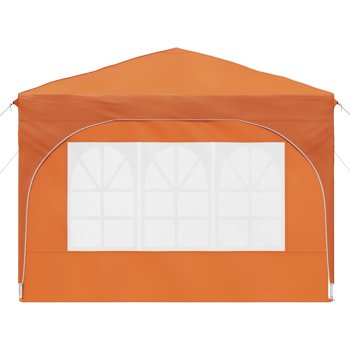 Pop-up Festtelt 290 x 290 x 245 cm Orange