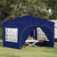 Pop-up Festtelt 290 x 290 x 245 cm Blå