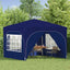 Pop-up Festtelt 290 x 290 x 245 cm Blå