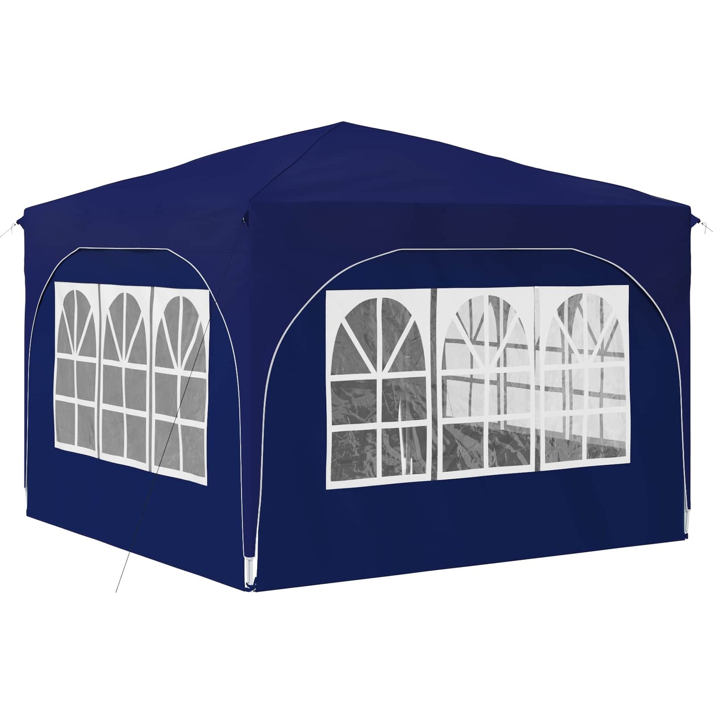 Pop-up Festtelt 290 x 290 x 245 cm Blå