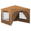 Pop-up Festtelt 290 x 290 x 245 cm Beige