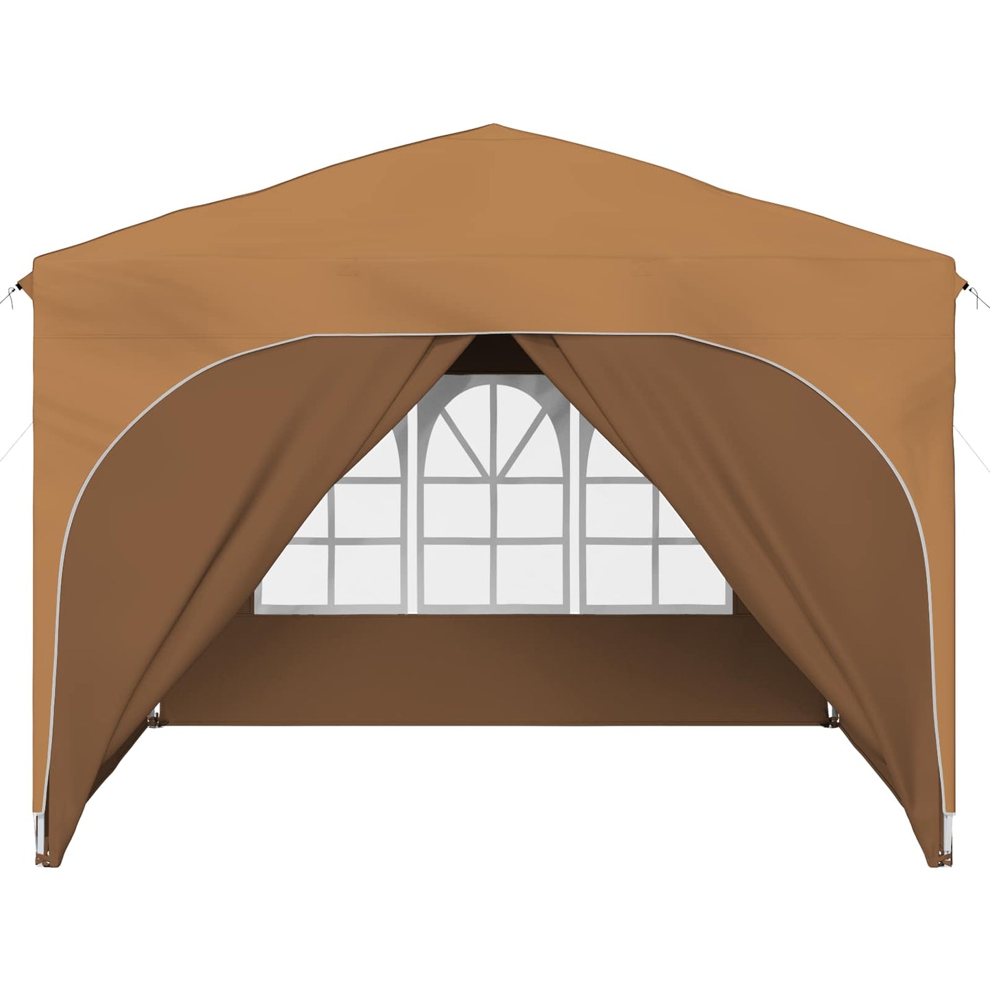 Pop-up Festtelt 290 x 290 x 245 cm Beige