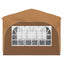 Pop-up Festtelt 290 x 290 x 245 cm Beige