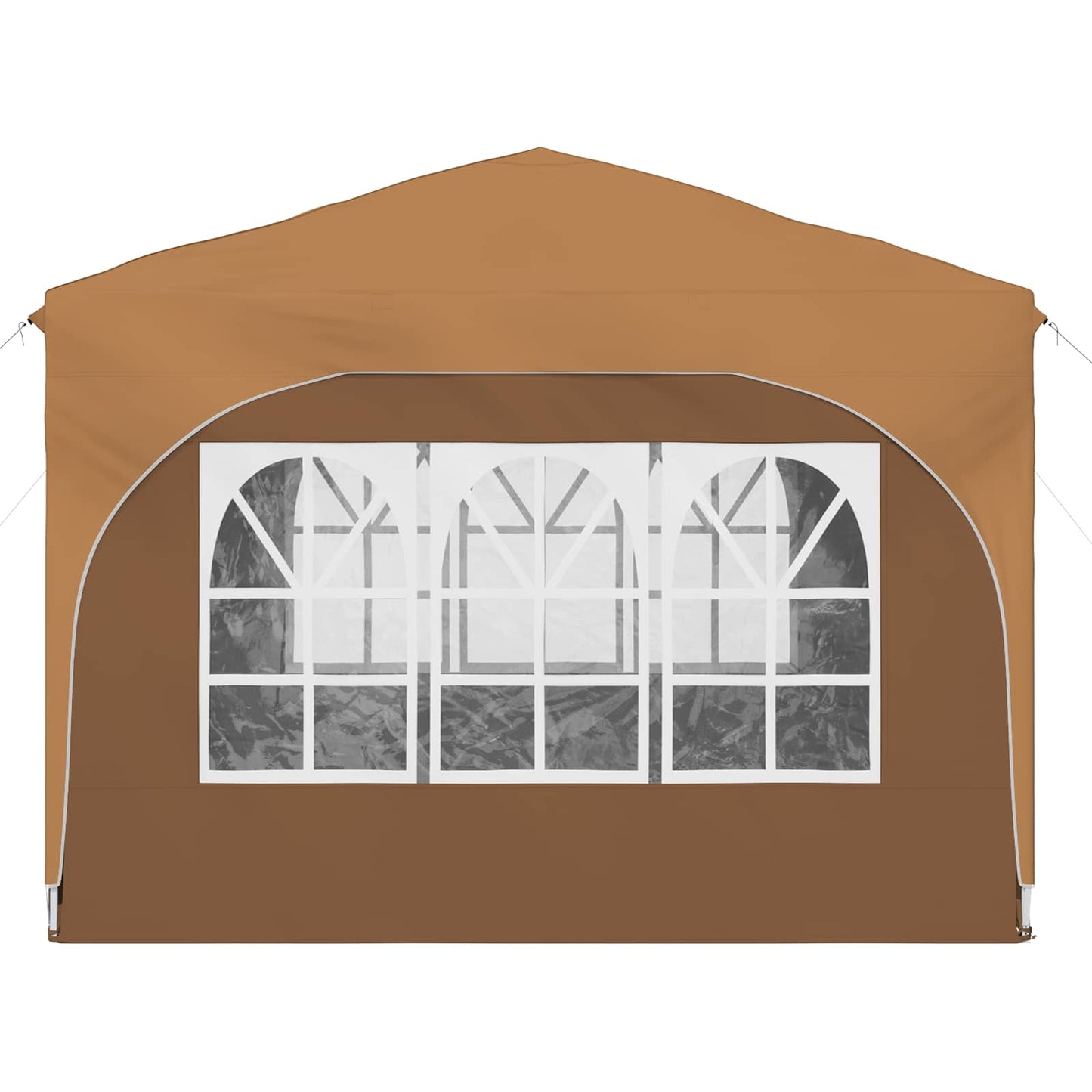 Pop-up Festtelt 290 x 290 x 245 cm Beige