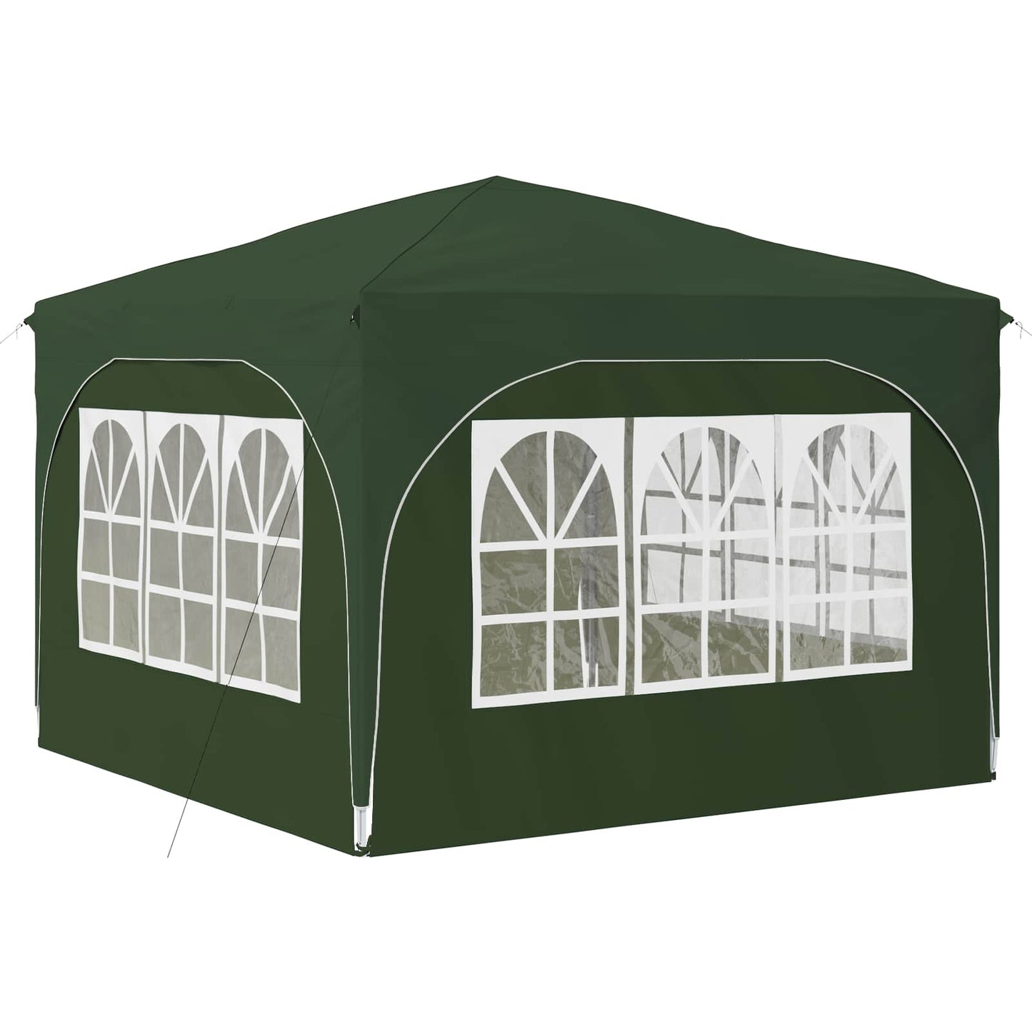 Pop-up Festtelt 290 x 290 x 245 cm Grøn