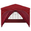 Pop-up Festtelt 290 x 290 x 245 cm Bordeaux