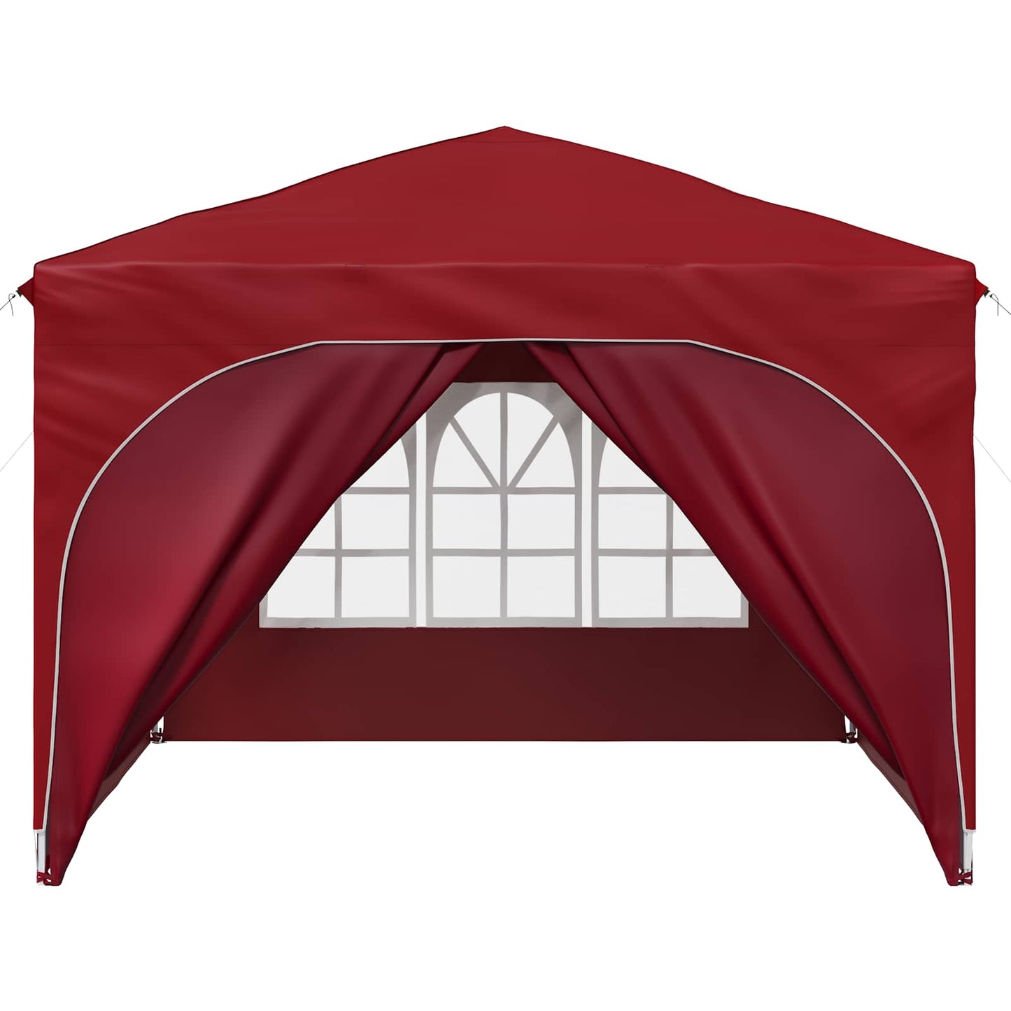 Pop-up Festtelt 290 x 290 x 245 cm Bordeaux